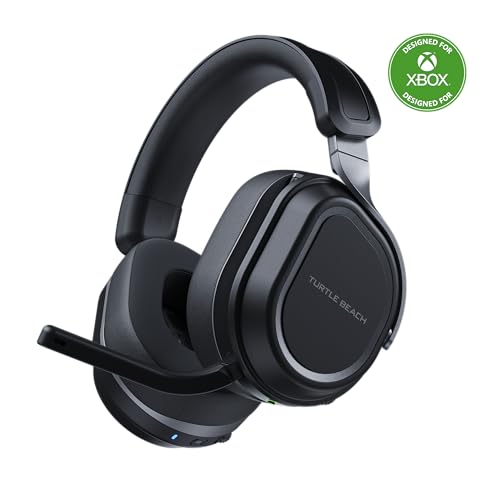 Turtle Beach Stealth 500 Wireless Gaming Headset Licensed for Xbox Series X|S, Compatible with Xbox One, Bluetooth, PC, Mobile, 40 Hr Battery, Memory Foam Cushions, Flip-to-Mute Mic, Black