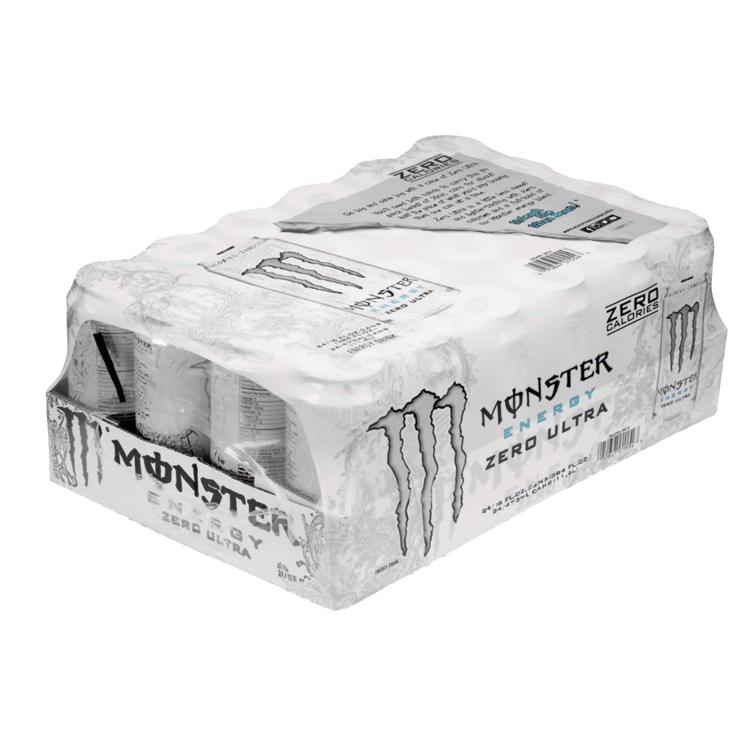 Monster Zero Ultra - 16 Ounce - 24 Pack