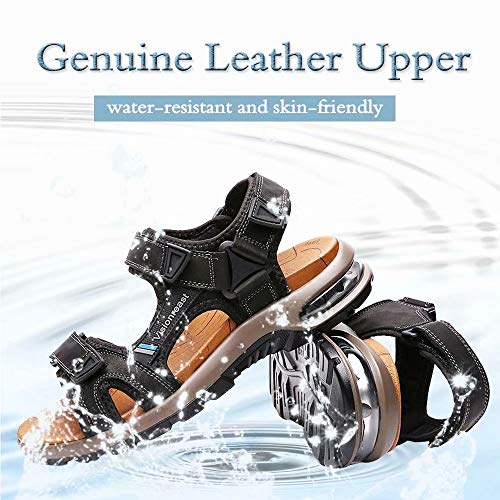 visionreast Mens Athletic Sandals Non-slip Outdoor Hiking P706
