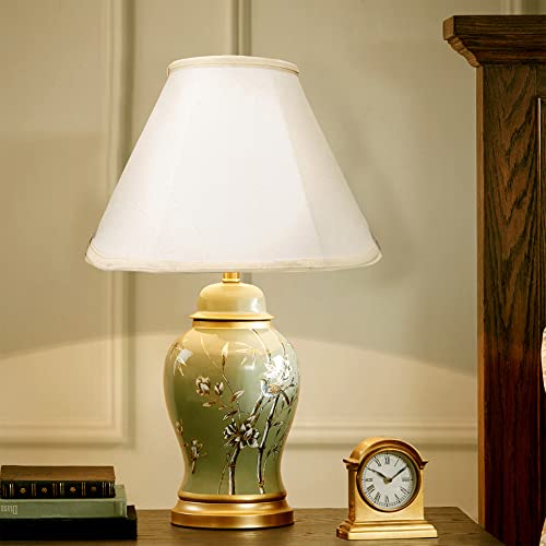 Double Royal Style Foldable Medium Lamp Shade Set of 2, Alucset Fabric O456849