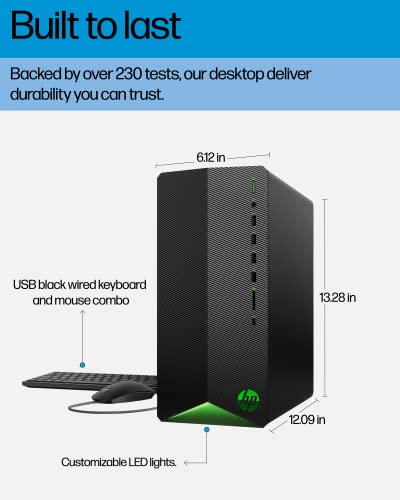 HP Pavilion Gaming Desktop, Ryzen 7, RTX 2060, 16GB RAM, 1TB SSD A5723