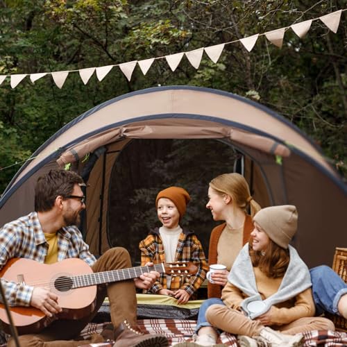 4 Person Pop Up Tent Waterproof Automatic Setup for Camping E652949