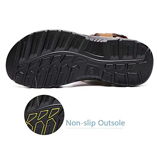 visionreast Mens Athletic Sandals Non-slip Outdoor Hiking P706