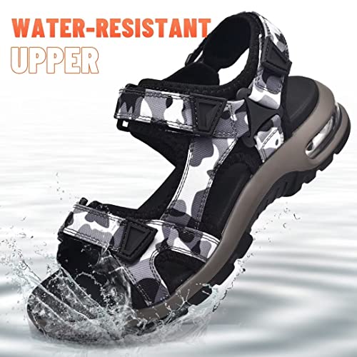 visionreast Mens Athletic Sandals Non-slip Outdoor Hiking P706