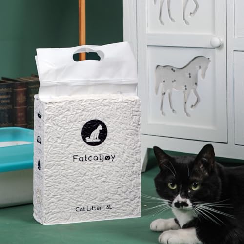 Tofu Cat Litter, Unscented Clumping, Flushable, 3 Pack M715459