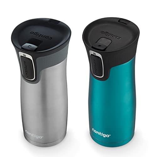 Contigo AUTOSEAL West Loop Vacuum-Insulated Stainless Steel Travel Mug 20 oz U753927