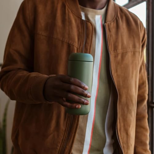 Fellow Carter Move Travel Mug 16 oz, Vacuum-Insulated Stainless Steel, Matte Black D615