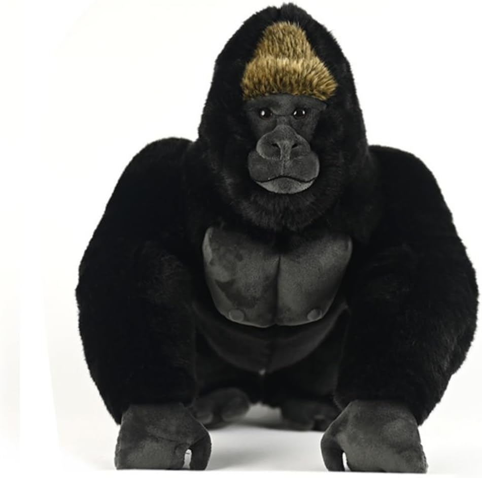 Giant Silverback Gorilla Stuffed Animal Plush 15'' N986397