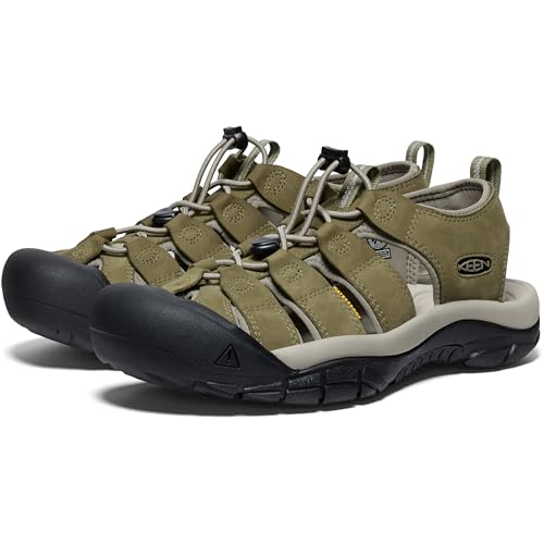 KEEN Men's Newport Closed Toe Leather Water Sandals A16985