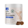 Wuffes 23-in-1 Chewable Dog Multivitamin&Supplements - Dog Multivitamin for Small&Large Breed - Pet Vitamins and Minerals for Coat, Heart, Hips&Joints, Digestion&Immune System, 30 Soft Chews (23-in-1)