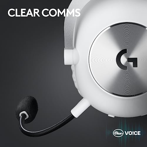 Logitech G PRO X 2 Lightspeed Wireless Gaming Headset with Mic, White A96914