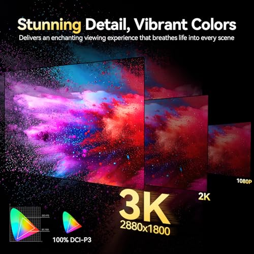 UPERFECT 2K 120Hz 16" Portable Gaming Monitor with VESA & Cover V90725
