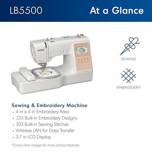 Brother LB5500 Sewing & Embroidery Machine B87702