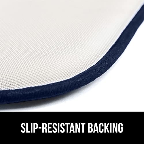 GORILLA GRIP Slip Resistant Chair Cushions, Memory Foam, Set of 2, Beige W525