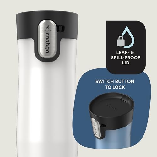 Contigo AUTOSEAL West Loop Vacuum-Insulated Stainless Steel Travel Mug 20 oz U753927