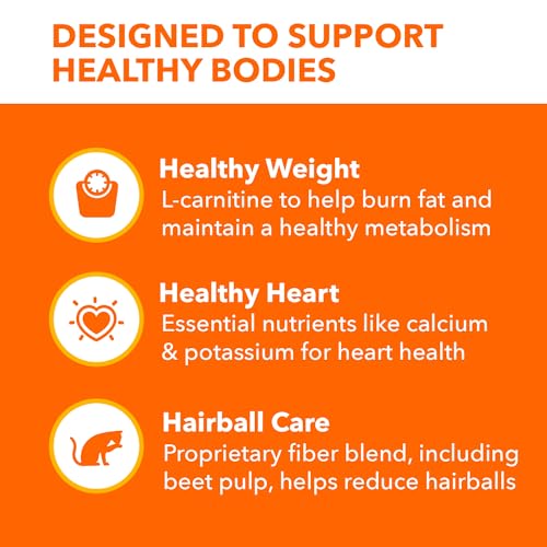 IAMS PROACTIVE HEALTH Adult Indoor Weight Control & Hairball Care Dry Cat Food with Chicken & Turkey, 7 lb. Bag G11740