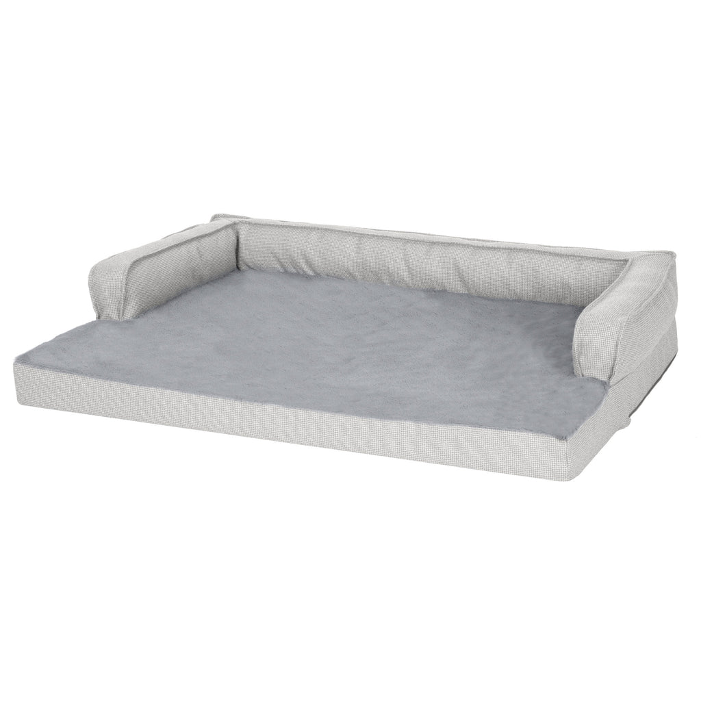 FurHaven Orthopedic Comfy Couch Dog Bed, Gray W9684