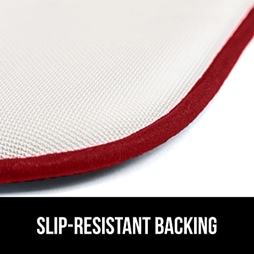 GORILLA GRIP Slip Resistant Chair Cushions, Memory Foam, Set of 2, Beige W525