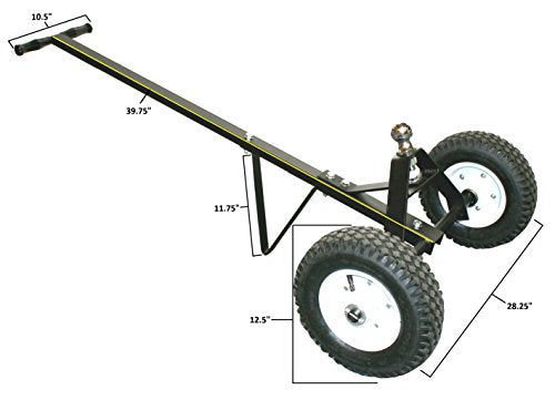 MaxxHaul 70225 Trailer Dolly with 12" Pneumatic Tires D746500