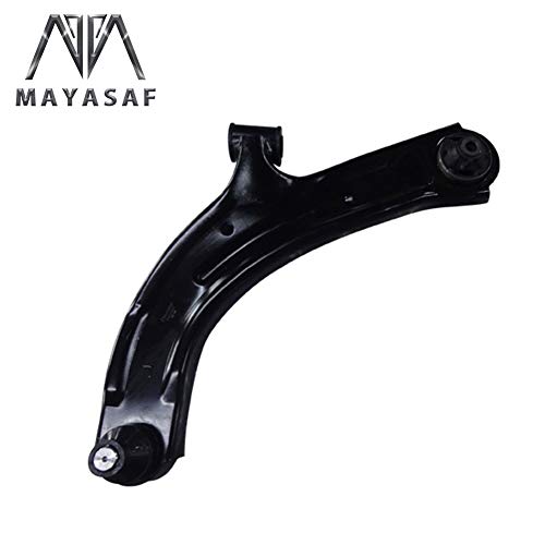 MAYASAF K620567 Front Left Lower Control Arm with Ball-Joint for Nissan Cube 2009-2014, Versa 2008-2012 R5075
