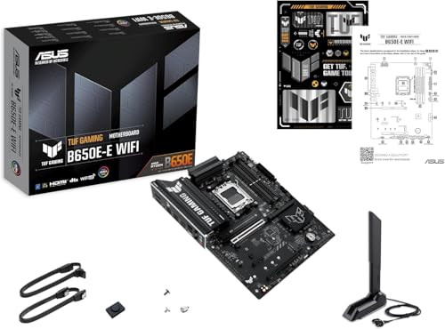 AMD Ryzen 7 7800X3D Desktop Processor with ASUS ROG Strix B650E-F Gaming WiFi Motherboard M47349