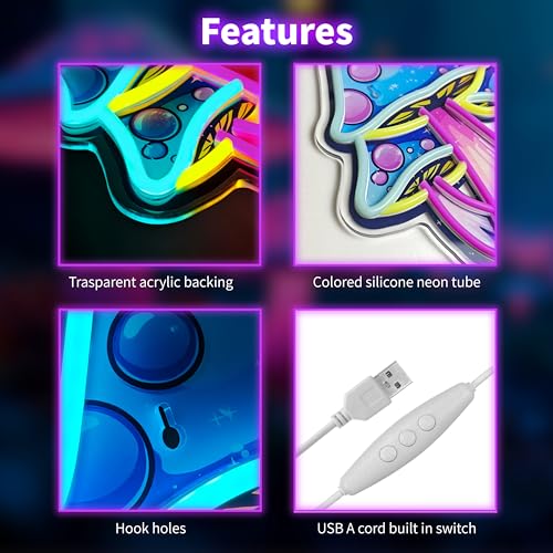 Dimmable Mushroom Neon Sign for Wall Decor Z22083