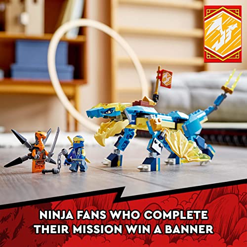 LEGO NINJAGO Jay’s Thunder Dragon EVO 71760 Building Kit U4039