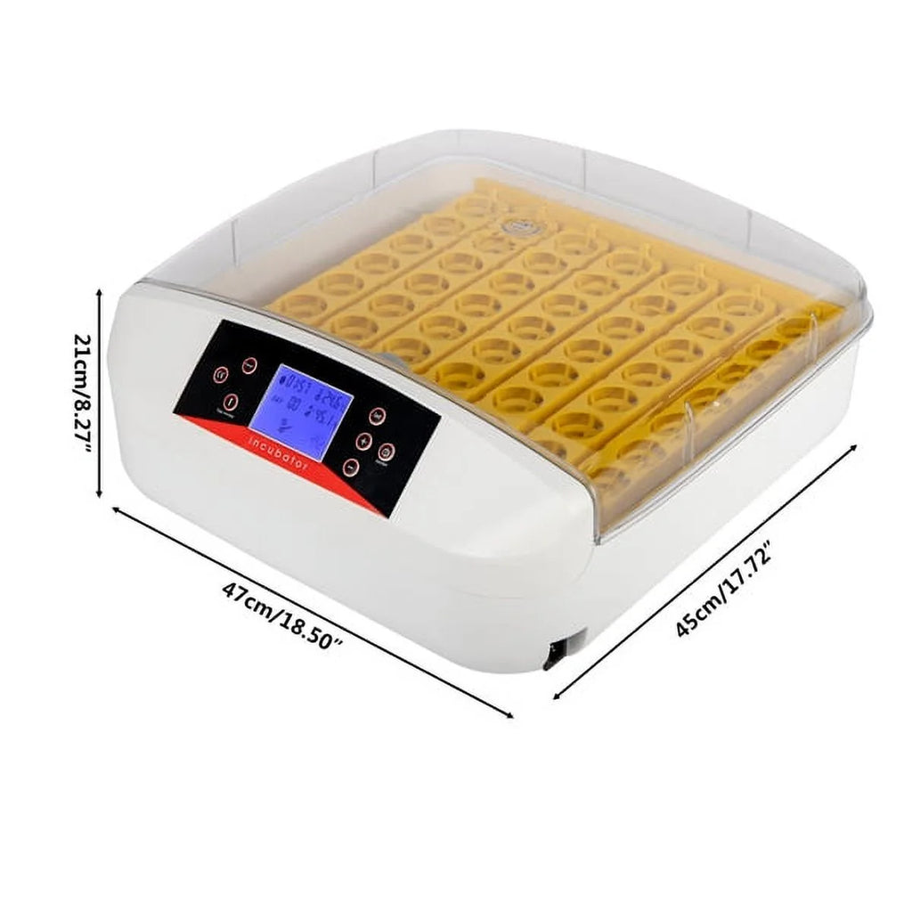 56-Egg Incubator with Automatic Egg Turning, Humidity & Temperature Control F6655