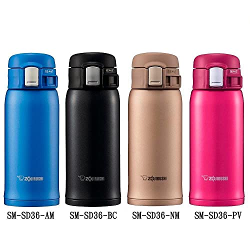 Zojirushi SM-SA60BA Stainless Steel Vacuum Insulated Mug, 20 oz, Black M947
