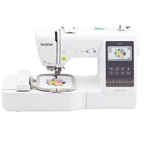 Brother SE700 Embroidery & Sewing Machine with 4" x 4" Hoop and Accessories O272442