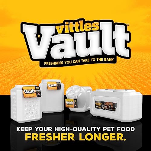 Gamma2 Vittles Vault Stackable Dog Food Storage Container, 60 lb, Made in USA J795