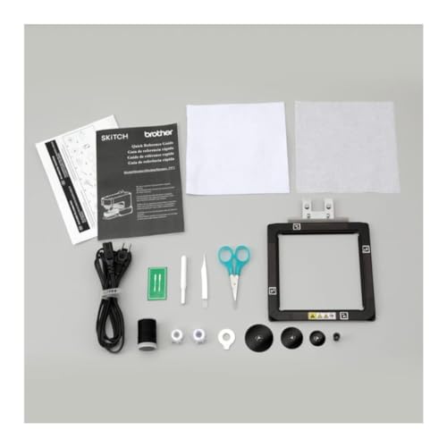 Brother Skitch Single-Needle Embroidery Machine, 4" x 4" Area, Bluetooth E322045