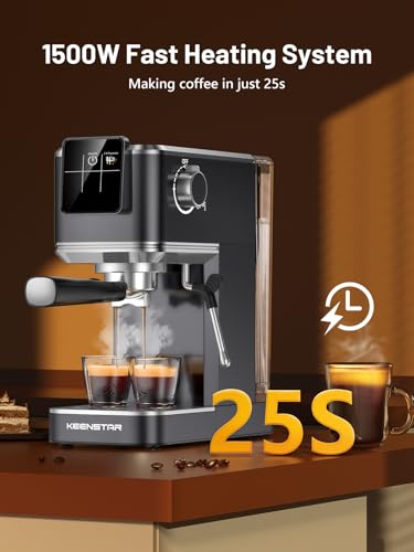20Bar Espresso Machine with Milk Frother & Touch Screen Y43703