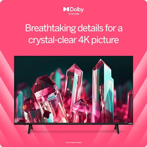 VIZIO 75-Inch V-Series 4K UHD LED Smart TV with Voice Remote, Dolby Vision, HDR10+ K52137