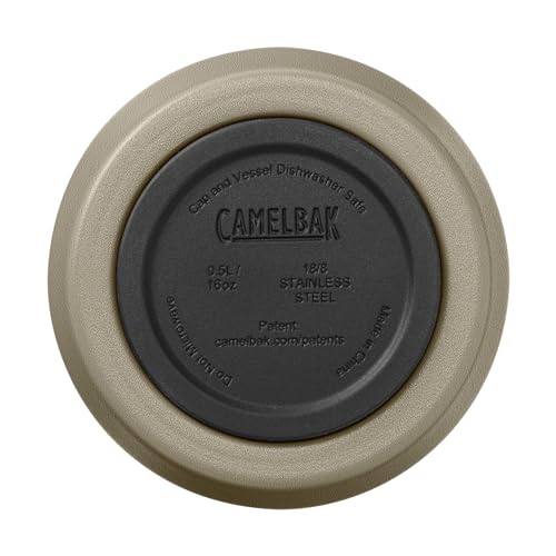 CamelBak Horizon 16oz Insulated Stainless Steel Tumbler with Tri-Mode Lid, Black S962379