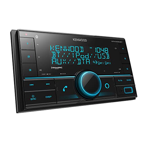 KENWOOD DPX505BT Double DIN Car Stereo with Bluetooth and Alexa C1210
