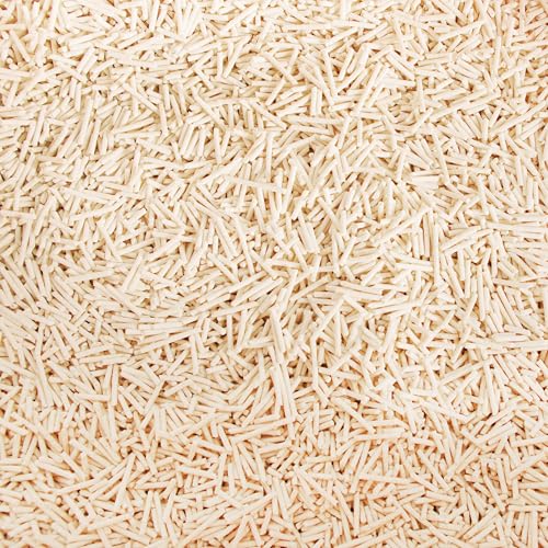Tofu Cat Litter Green Tea 5.5 lbs x 4 Bags, Flushable Clumping 2mm Pellets L6248