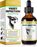 Yeast Infection Treatment for Dogs,Dog Natural Yeast Ear Infection Treatment,Allergy Relief&Skin Itch Relief,Inflammation Relief, Alleviates Itching,Supports Dog Healthy