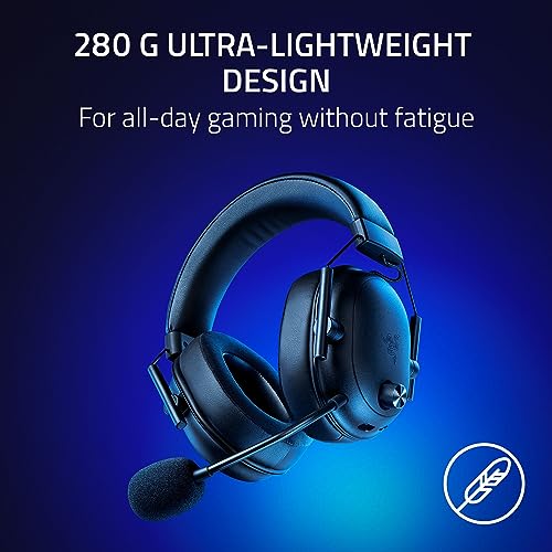 Razer BlackShark V2 HyperSpeed Wireless Gaming Headset, Lightweight, Black K4230