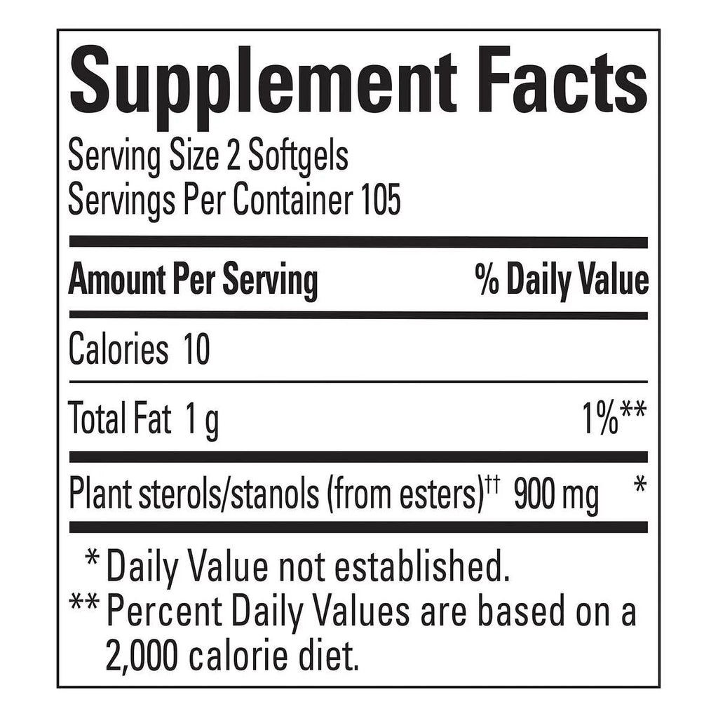 Nature Made CholestOFF Plus 210 Softgels, 2 Pack Y922151