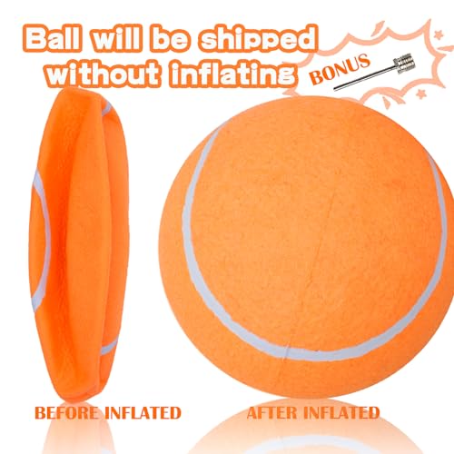 Large Dog Tennis Ball 9.5" Giant Toy for Small Medium Large Dogs W666