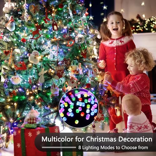 Toodour Halloween Lights RGB String Lights 115ft 350 LED with Remote & Timer, Waterproof I15808