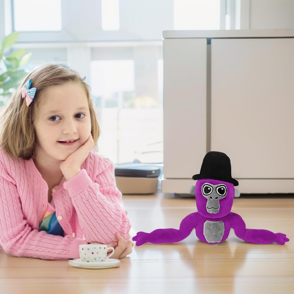 Cute Gorilla Plush Stuffed Animal Toy for Kids and Adults H618