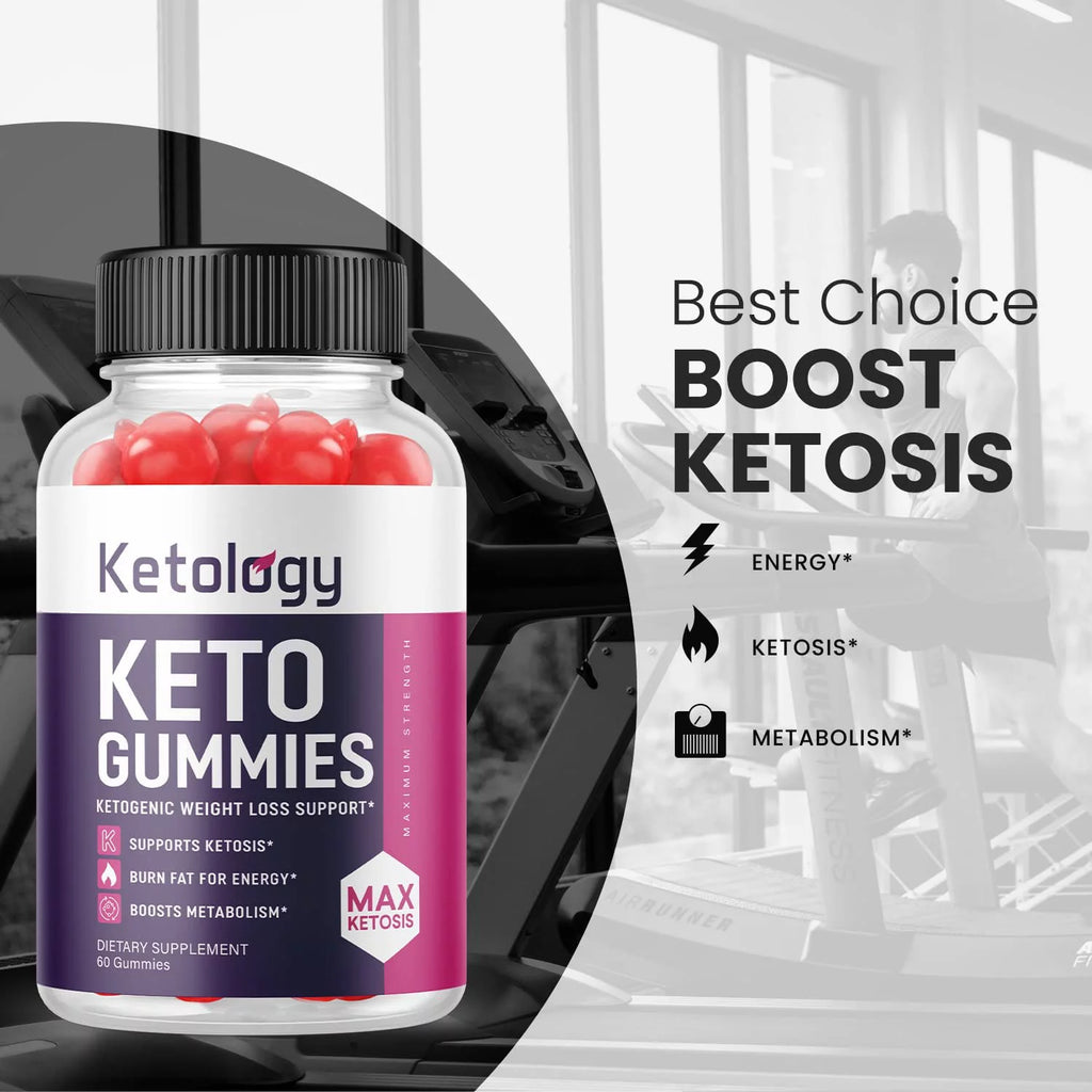 Ketology Keto ACV Gummies - Weight Loss Supplement - 60 Gummies Y95792