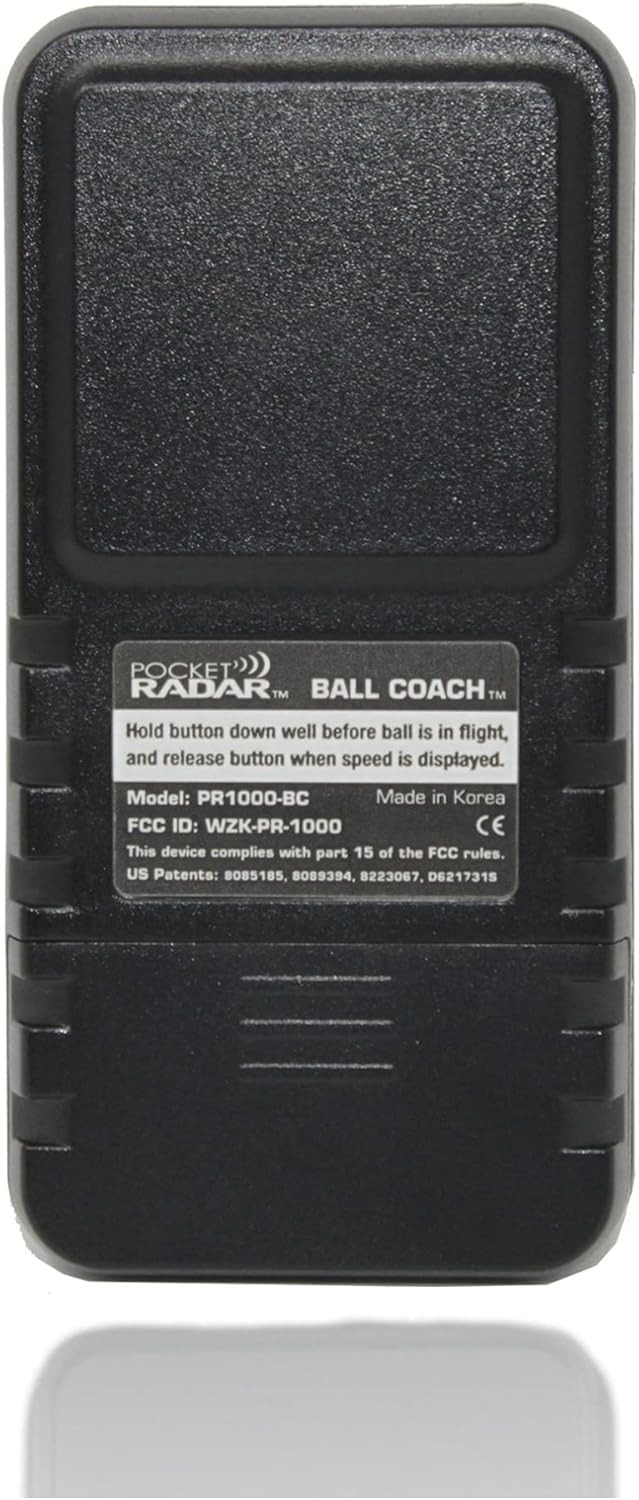 Pocket Radar Ball Coach Pro Speed Training Tool and Radar Gun Bundle with Rapid Charger, Tripod N4995
