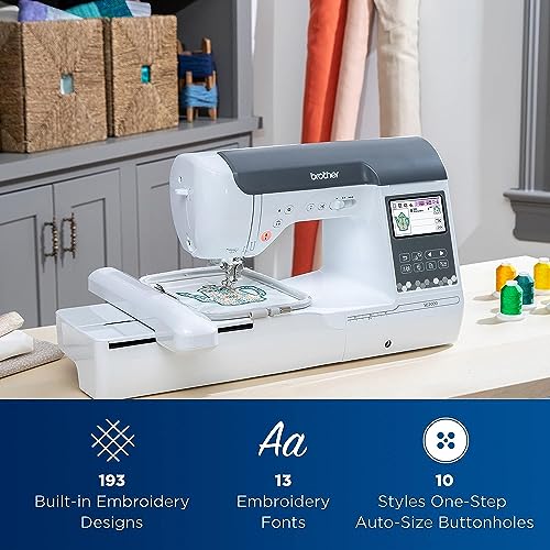 Brother SE2000 Computerized Sewing and Embroidery Machine M825