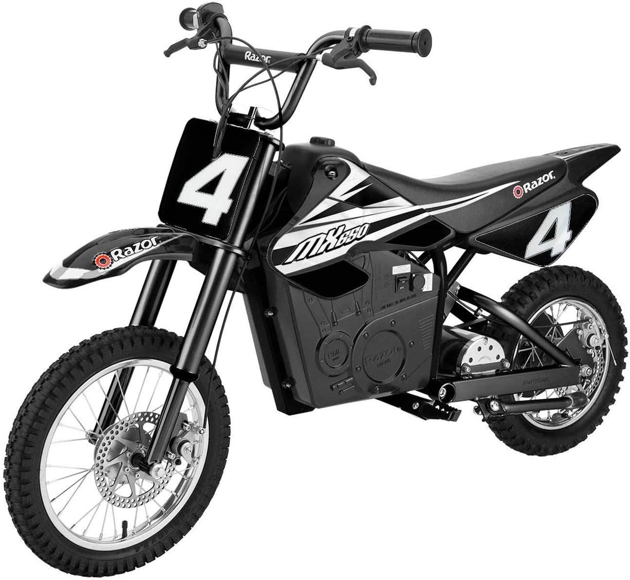 Razor MX650 Dirt Rocket Electric Motocross Motorcycle Dirt Bike, 17 MPH, Orange & Black P5256