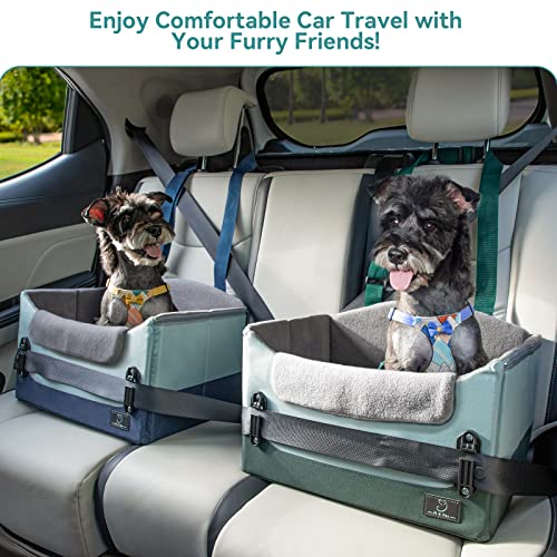 A4Pet Dog Car Seat for Medium Large Dogs with Safety Leashes W6329