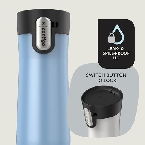 Contigo AUTOSEAL West Loop Vacuum-Insulated Stainless Steel Travel Mug 20 oz U753927