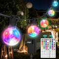 G40 LED Outdoor String Lights 30FT Connectable Waterproof with Remote I154